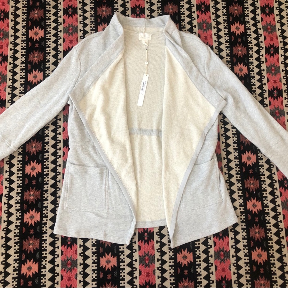 Caslon Gray Cardigan Sweater
